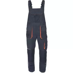 Спецодежда Cerva 03530059G30XX Полукомбинезон EMERTON STRETCH Серый/Оранжевый (62)