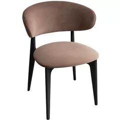 Стул Deco Roses Royal Velvet 4 + Black Legs