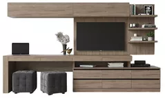 Set mobilă living Indart Living Kubo 25 (310x50x203)