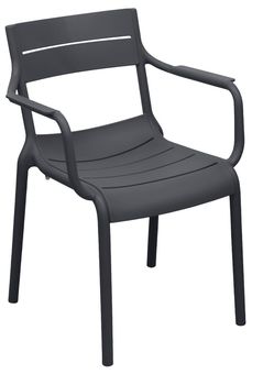 Scaun Deco Terasa Ruben Dark Grey