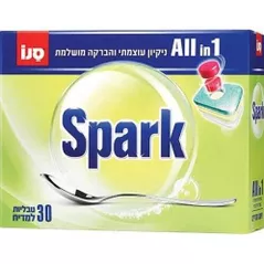 Detergent mașina de spălat vase Sano 280471/351910 Таблетки SPARK 30 шт.