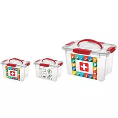 Cutie depozitare Бытпласт 45737 Econova Аптечка 5.5l, 28x20x17cm