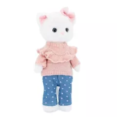 Jucărie de pluș Orange Toys LK01/01 Lucky Kitty, Lucky Sophie: Denim Hearts 38