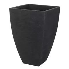 Цветочный горшок ProGarden 20864 Trapez din plastic 40x40cm, H60cm, antracit
