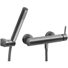 Baterie de duș Ferro Ciriculus gun metal BCK77GM (dus)