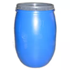 Бидон Uniplast Bidon plastic cu capac 200 L (albastru) H=0.80 m/W=0.58 m