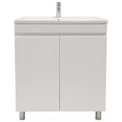 Шкаф под умывальник Bayro Studio Duo под умыв. Argo 700, белый мат