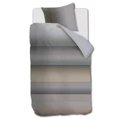 Lenjerie de pat Beddinghouse 332901 (Kardol) Charlottesville 140x200/220 Blu.Grey