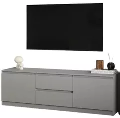 Comodă TV MebelStar NEO 2S2D 150x43x53 Grey (MBS-1256)