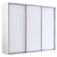 Шкаф Mobildor-Lux Fox uși glisante din PAL (240x60x200H cm) Alb