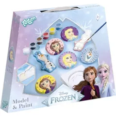 Set de creație Totum 681583 Frozen Set pictură figurine din ipsos, 61875