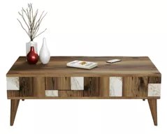 Журнальный столик Trendy Madrid, Alb 105x37x60cm