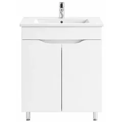Шкаф под умывальник Mashtab 11790 Print cu 2 usi 70cm Alb