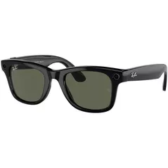 Ochelari VR Ray-Ban Meta Wayfarer S Shiny Bk/G15 Green