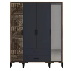 Dulap Trendy Kumsal PTR-Nuc, Antracit