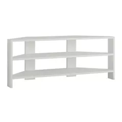 Comodă TV Trendy Thales Corner, Alb 114x45x36cm