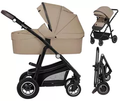 Сărucior pentru copii Lionelo Carucior 3in1 Bianka Beige Sand