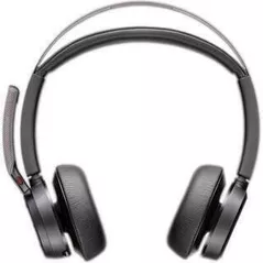 Гарнитура беспроводная Bluetooth Poly Voyager Focus 2 USB-C-C Headset +USB-C/A Adapter (9T9J3AA)