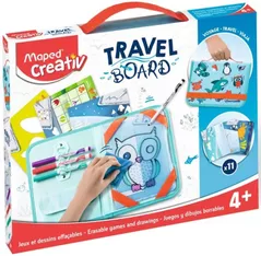 Набор для творчества Maped 969310 Set Creativ Travel, tabla - desene