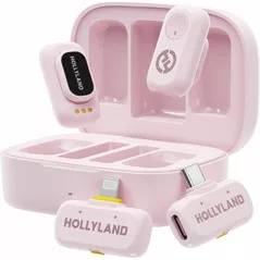 Microfon Hollyland Lark A1 Combo (Cloud Pink)