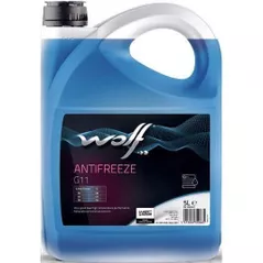 Антифриз Wolf ANTIFREEZE G11 (концентрат) 5 л (синий) (1:1 = -36 °C)