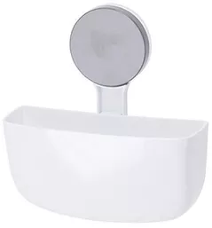 Аксессуар для ванной Promstore 55598 Cos pentru baie Bathroom 16x7x17cm, alb, plastic