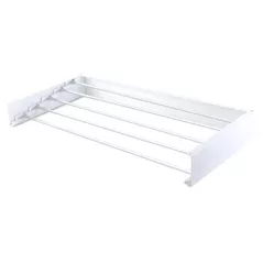 Uscător de rufe miscellaneous RM11 montat pe perete 80x40x10cm, metal, alb