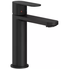 Смеситель для умывальника Ravak Chrome II lavoar 175mm black CR II 014.20BL (X070458)