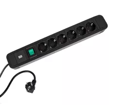 Filtru electric BACHMANN 350.018 PRIMO 2 6xCEE7/3 5m