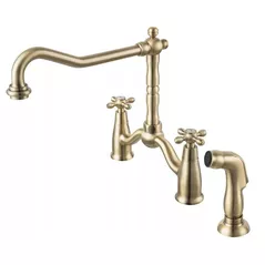 Смеситель кухонный F-Design Lacrima Bronz FD1-LRA-8-66