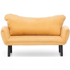 Canapea Trendy Chatto Mustar, 65x70x140cm
