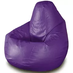 Fotoliu BeanBag BeanBag BM0574, Груша из глянцевой экокожи Max, XL, Фиолетовый