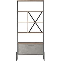 Raft de birou Trendy VS4-CGA 75x160x44cm, raft de carti