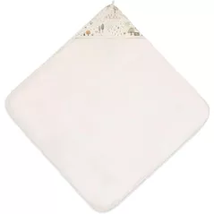 Accesoriu pentru baie Jollein 534-836-68102 Prosop cu gluga Tiny Park, 75x75cm