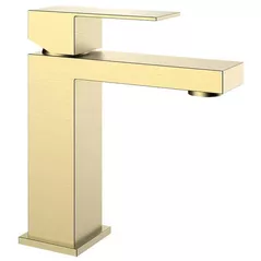 Смеситель для умывальника Mat|eco Yago 1150 золото браш на умывальник