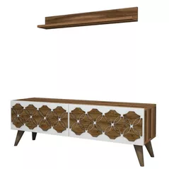 Comodă TV Trendy Nissan, Alb 120x40x31cm