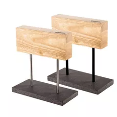 Аксессуар для кухни Style de Vie Suport magnetic pt cutite Magnetic Knife Block Oak Stand