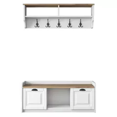 Mobilă pentru antreu Trendy P2- 636, Nuc, 120x45x40cm (GTR001438)