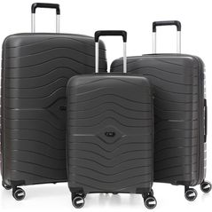 Чемодан CCS 5242 Set Antrasite