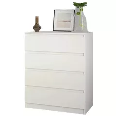 Comodă MebelStar NEO 4S 80x43x98 White (MBS-1070)