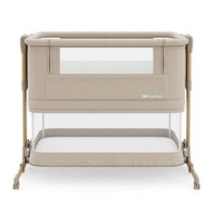 Leagăn KinderKraft KLNEEGR2BEG0000 Nestee Grow 2 beige wood