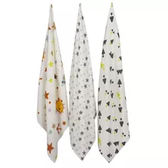 Детское постельное белье Sevi Bebe 301 Покрывало 120х100 Organic Muslin