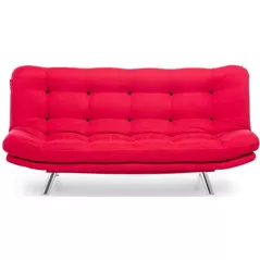 Canapea Trendy Misa-Rosu, extensibila (3 locuri)