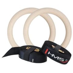 Инвентарь для гимнастики HMS SL-00014278 Inele pt gimnastica d=23cm lemn TX07 17-35-008