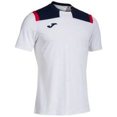 Îmbrăcăminte sport Joma Toledo Short Sleeve T-Shirt White Navy (2XL) 103735.203