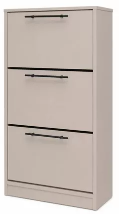 Raft pentru încălțăminte Mashtab 12441 Soria cu 3 sertare (640x290x1250) Cashmere