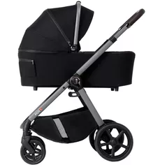 Детская коляска DadaPrams Carucior 2in1 Flux Black + Adaptoare