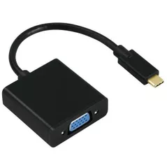 Adaptor IT Hama 300088 Video adapter, USB-C plug - VGA socket, Full-HD 1080p