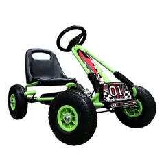 Vehicul pentru copii Golden Baby A15 masinuta cu pedale, verde, GB2289