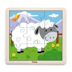 Puzzle Viga 51437 Овечка (9 эл.)